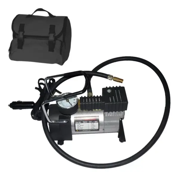 Compresor Para Auto 12v 150psi 35lt/min Portátil Con Manometro Incluye 3 Picos - Image 3