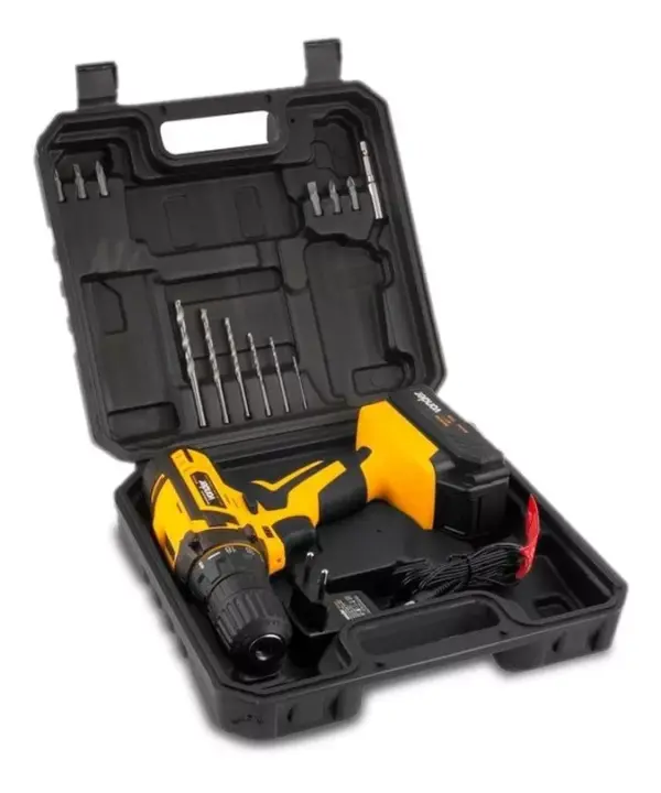 Kit Taladro Batería + Juego Herramientas 110 Piezas Vonder - Image 3