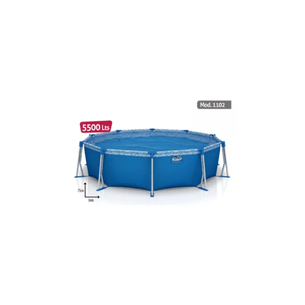 Pileta Estructural Circular Pelopincho 5500 Lts 1102 - Image 3