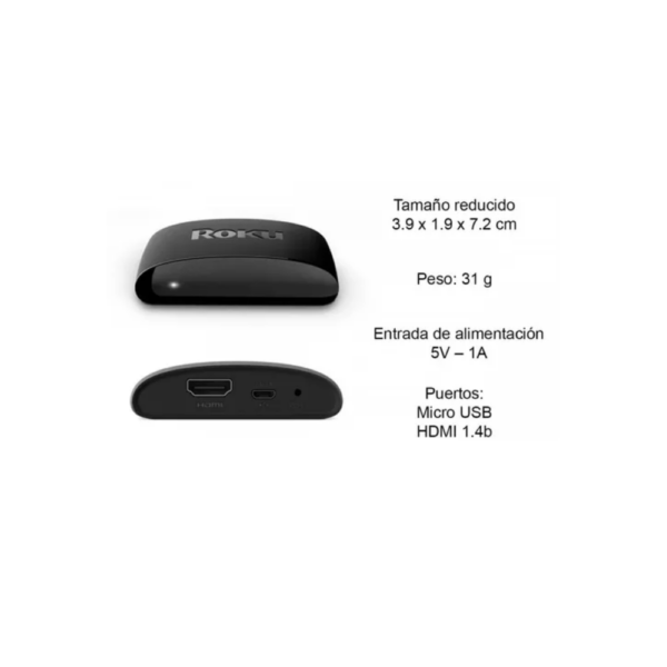 Roku Express 3960 estándar HD con control remoto - Image 4