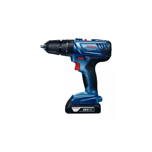 Taladro Percutor Bosch Inalámbrico 18V GSB 180-LI c 2 Baterías y Cargador - Image 3