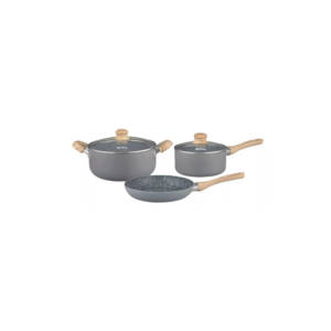 Bateria de Aluminio con Antiadherente Cerámico Hudson Granito