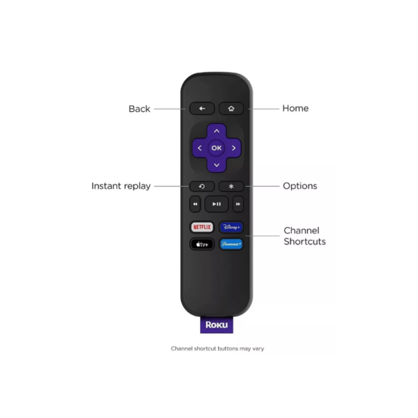Roku Express 3960 estándar HD con control remoto - Image 3