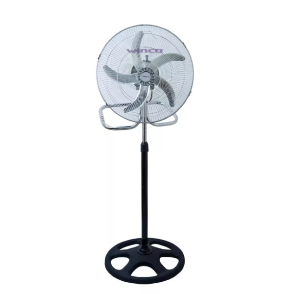 Ventilador 3 En 1 Winco 18 W118 5 Aspas 1100w Color de la estructura Negro Color de las aspas Gris Diámetro 18 " Material de las aspas Aluminio - Image 2