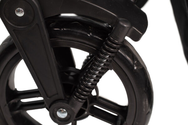 Cochecito de paseo travel system Mega Baby 3 en 1 Lanin Travel System negro con chasis color dorado - Image 2