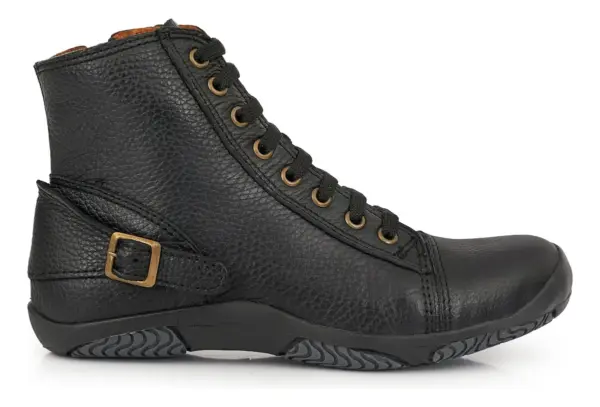 Borcego Mujer Cuero Bota Botineta Zapatilla Briganti Calin - Image 4