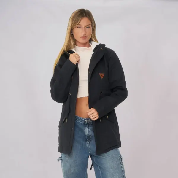 Customs Ba Camperas Mujer Parka Corderito Campera Invierno C - Image 4