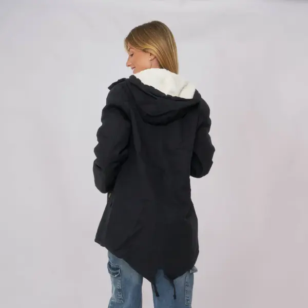 Customs Ba Camperas Mujer Parka Corderito Campera Invierno C - Image 5