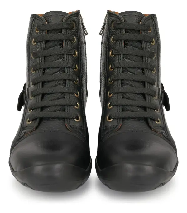 Borcego Mujer Cuero Bota Botineta Zapatilla Briganti Calin - Image 6