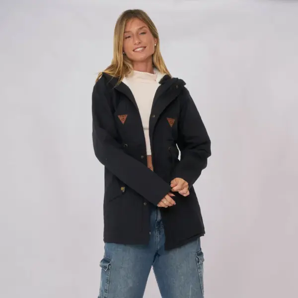 Customs Ba Camperas Mujer Parka Corderito Campera Invierno C - Image 7