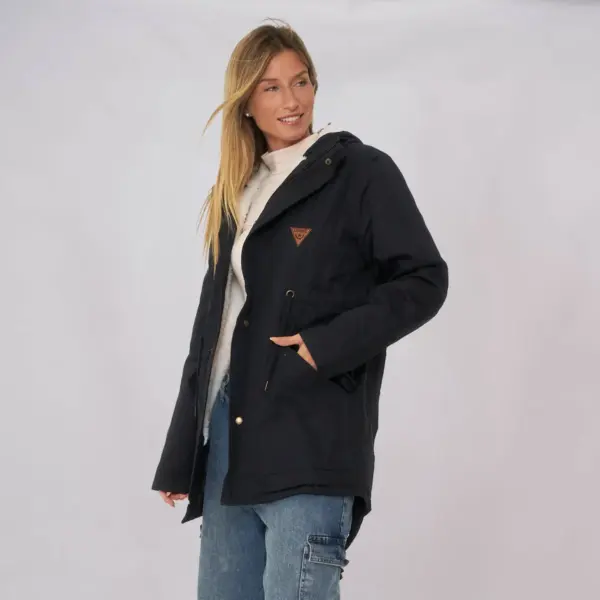 Customs Ba Camperas Mujer Parka Corderito Campera Invierno C - Image 10